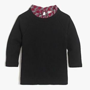 Crewcuts Ruffle Neck Pullover
